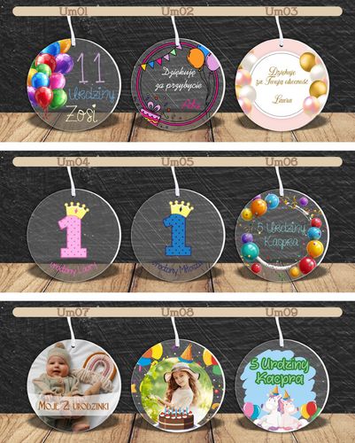 MEDAL z PLEXI nadrukiem UV PODZIĘKOWANIE DLA GOŚCI NA ŚLUB TWÓJ NAPIS na Arena.pl