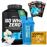 BIOTECH ISO WHEY ZERO 2270g IZOLAT BIAŁKO SERWATKA MASA KOŚCI REGENERACJA