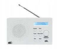 Radio OK. ORD 101BT-WT-3 DAB Białe