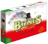 Biznes po polsku Strategiczna ekonomiczna gra planszowa dla dzieci rodzinna