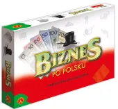 Biznes po polsku Strategiczna ekonomiczna gra planszowa dla dzieci rodzinna
