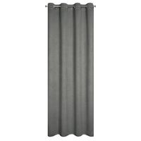 Zasłona na przelotkach CARLO 135x250 popielata