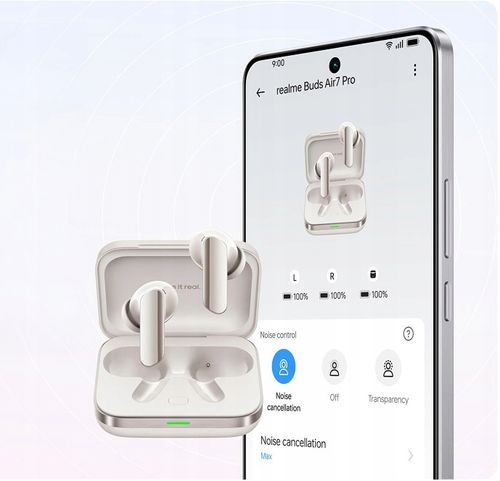 Słuchawki realme Buds Air7 Pro Metallic Grey na Arena.pl
