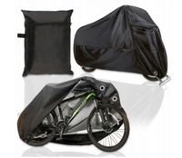 Pokrowiec Na Rower Wodoodporny Motor Skuter Z Klamrą Zima/Lato 210x90x110