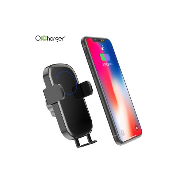 TECHLY UCHWYT DO SMARTPHONA  Z ŁADOWARKĄ BEZPRZEWODOWĄ QI zdjęcie 2