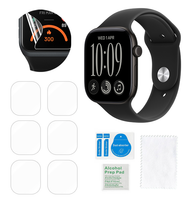 6X Folia ochronna do Apple Watch 12 46mm hydrożelowa na ekran mocna trwała