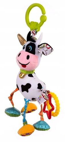 BaliBazoo Krówka CAESAR Zawieszka maskotka Sensoryczna z Wibracjami Gryzak na Arena.pl