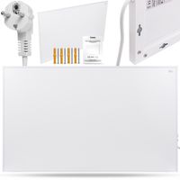 GRZEJNIK NA PODCZERWIEŃ PANEL PROMIENNIK IR 1000W + NOŻKI Z KÓŁKAMI GRATIS