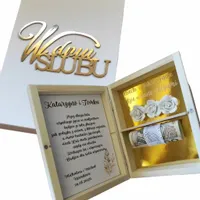 Pudełko upominek na pieniądze prezent ślub wesele personalizacja