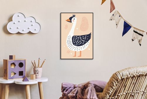 Plakat 60x80cm Wzory dla Dzieci, Dziewczynki Do Pokoju - Królowa na Arena.pl