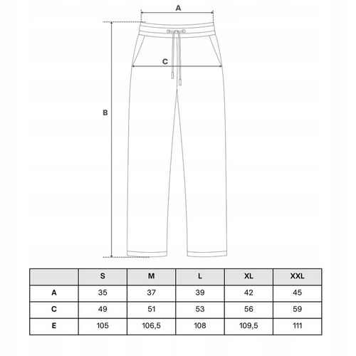 OCIEPLANE SPODNIE DRESOWE DAMSKIE PROSTA NOGAWKA WYSOKI STAN MORAJ L na Arena.pl