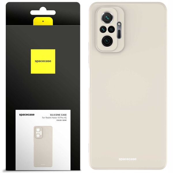 Spacecase Silicone Case Redmi Note 10 Pro Bone zdjęcie 1