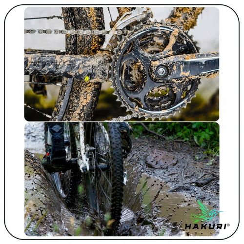 SMAR do ŁAŃCUCHA rowerowego ZESTAW warunki SUCHE MOKRE ZMIENNE + 4 Szczotki na Arena.pl