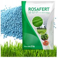NAWÓZ DO TRAWNIKA do Trawników 5kg BEZCHLORKOWY GRANULOWANY ROSAFERT