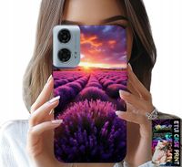 ETUI DO MOTOROLA G34 5G - POLE LAWENDY, PIĘKNE KRAJOBRAZY, WZORY
