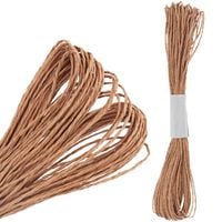 SZNUREK JUTOWY JUTA DEKORACYJNY NATURALNY SZNUR BRĄZOWY EKOLOGICZNY 10