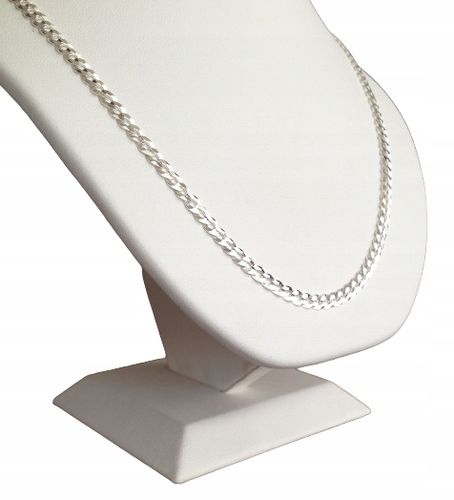 Łańcuszek Srebrny Męski SZEROKI PANCERKA próba 925 (na PREZENT) na Arena.pl