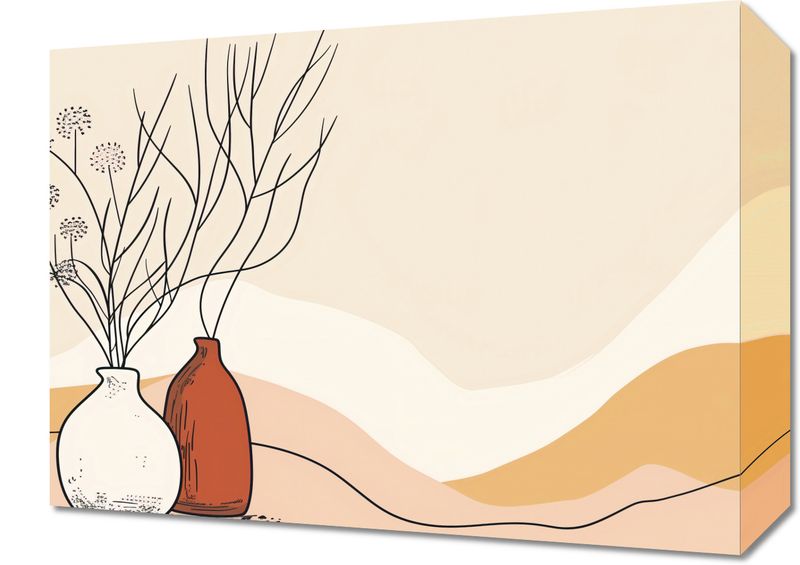 Obraz 40x30cm Stylowe Beże zdjęcie 1
