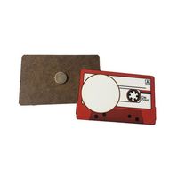 Foto ramka MDF z magnesem - kaseta magnetofonowa - Sublimacja Termotransfer