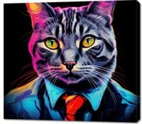 Obraz 100x90cm Kolorowy Bizneskot