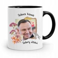 Kubek Czarny Prezydenta Andrzej Duda Dobra Kawa