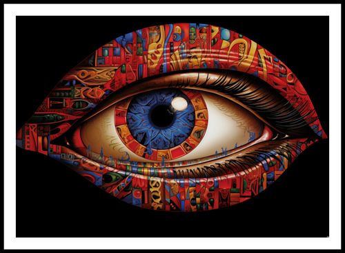 Plakat 84x59,5cm W Oku Obserwatora na Arena.pl