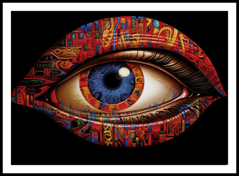 Plakat 84x59,5cm W Oku Obserwatora zdjęcie 3