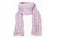 BROEL MALANA szalik na zimę fioletowa 180cm