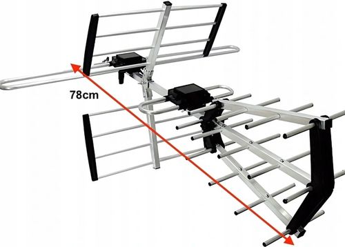 Antena Zewnętrzna Pasywna Do Telewizji Naziemnej GALAXY COMBO PREMIUM MUX 8 na Arena.pl