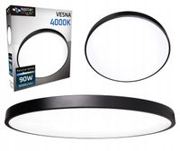2 x Panel LED Lampa plafon natynkowy 90W 4000K biały neutralny kaseton 78cm