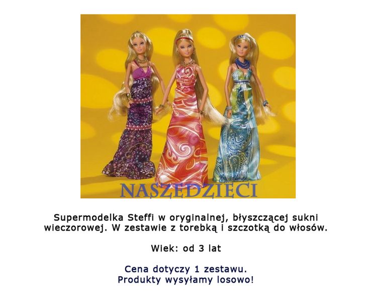 Simba 5737454 Steffi Supermodelka W Sukience zdjęcie 2