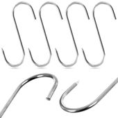 4x Haczyk Hak Wędzarniczy Stalowy do Wędzarni na Kiełbasy Wędliny 15x12 cm