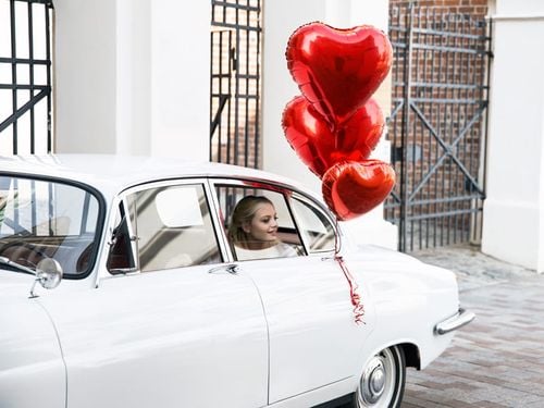 balon foliowy serce, 45cm, czerwony na Arena.pl