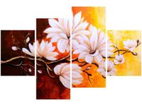 140CM 70 OBRAZ MAGNOLIE PEŁNI ŚCIENNY