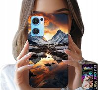 ETUI DO OPPO RENO7 5G - STRUMIEŃ, GÓRY, SZCZYTY, EVEREST + FOLIA