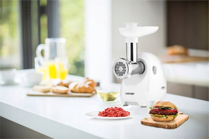 MOCNA MASZYNKA DO MIELENIA MIĘSA ZELMER ZMM4080B 1900W 3 SITKA zdjęcie 10
