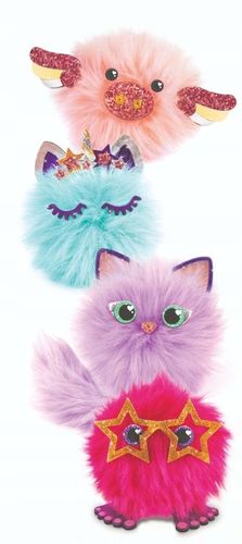 MAKE IT REAL zestaw kreatywny do tworzenia Puszystych Breloczków na Arena.pl