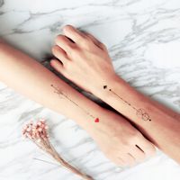 Paperself tatuaż konstelacja wzór damskie naklejki