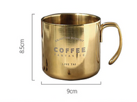 KUBEK ZE STALI NIERDZEWNEJ 1 szt - Home Decor