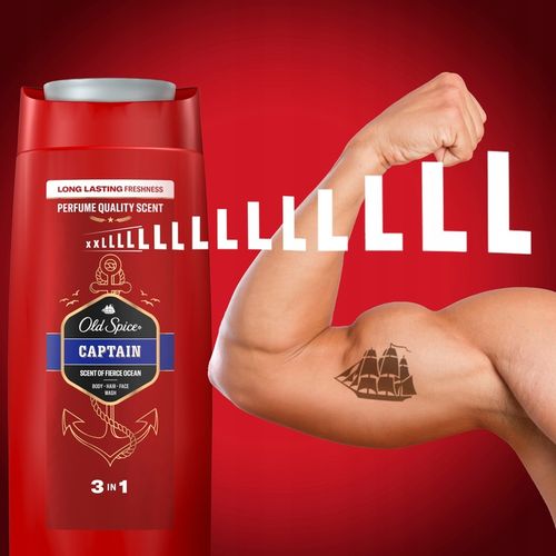 Old Spice Captain Żel pod prysznic 2w1 6x675 ml na Arena.pl