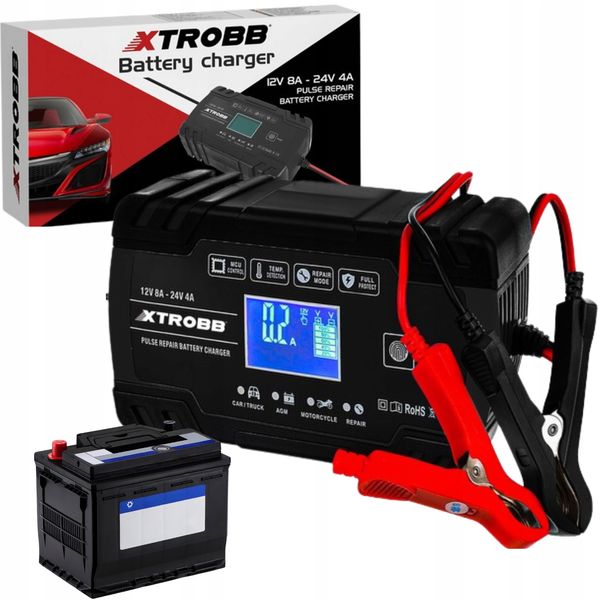 Prostownik do akumulatora Xtrobb 22463 zdjęcie 12