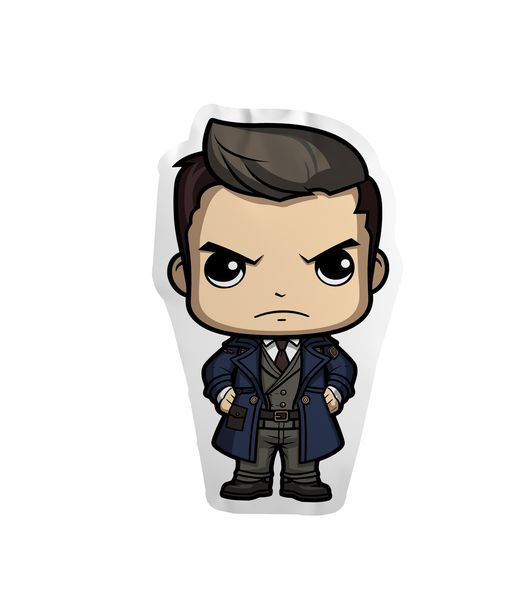 Poduszka Chibi Doctor Who - Jack Harkness zdjęcie 1