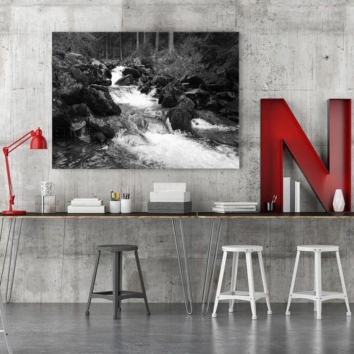Obraz na płótnie - Canvas, Górski potok 2 90x60 na Arena.pl