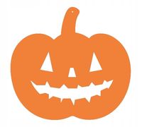 Zawieszka DYNIA 1 HALLOWEEN jesień ozdoba WZORY ażur