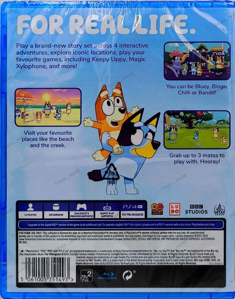 BLUEY THE VIDEOGAME / PS4 / POLSKI DUBBING / NOWA zdjęcie 2