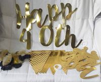dekoracje na 40 urodziny happy birthday 40th