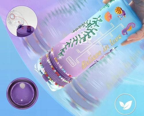 Zestaw Kreatywny Plastyczny Artystyczny Haft Diamentowy Butelka Ozdabiania na Arena.pl