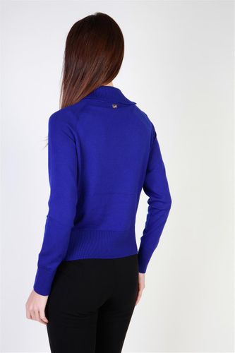 Cavalli Class sweter damski niebieski 40 na Arena.pl