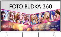 BANER REKLAMOWY 200x100 cm plandeka duży wybór FOTOBUDKA 360