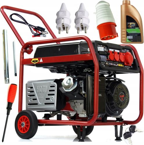 PROFESJONALNY AGREGAT PRĄDOTWÓRCZY 11,8kW ELSTART AVR+ MIEDŹ STOJAN na Arena.pl